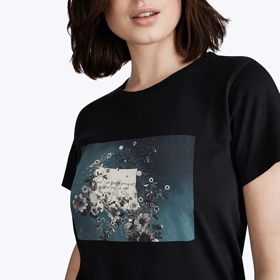 Picture of Cherish Wms Tshirt Black