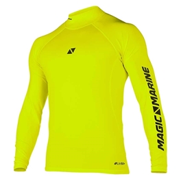 Picture of Lycra Rashvest Cube Long Yellow
