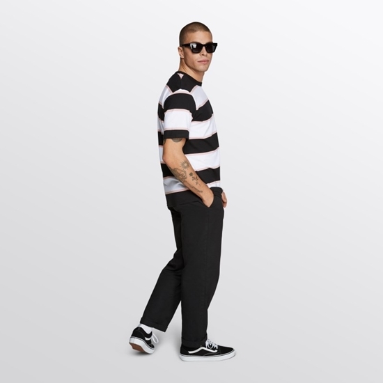 Picture of The Stripe Tshirt Black