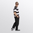 Picture of The Stripe Tshirt Black