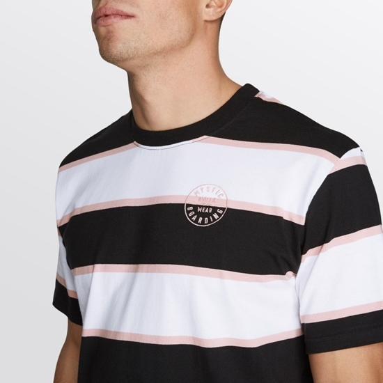 Picture of The Stripe Tshirt Black