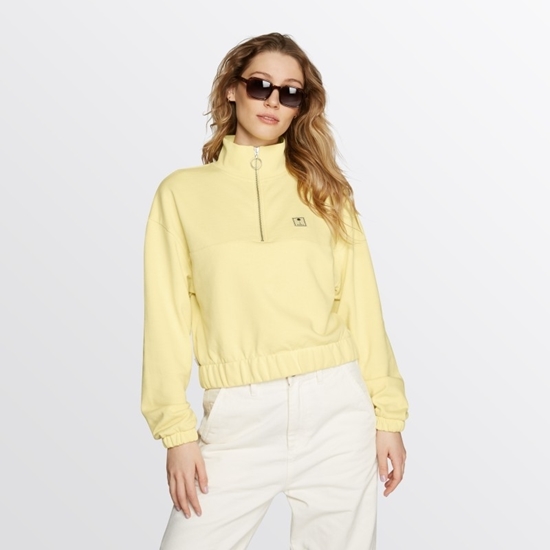 Picture of Glaze Wms Sweat Pastel Yellow