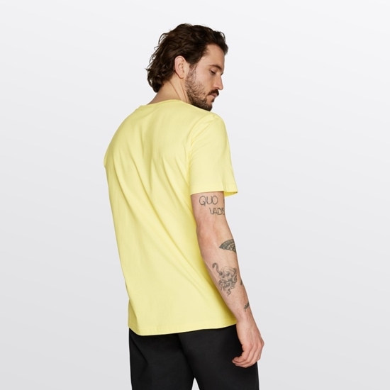 Picture of The Stoke Tshirt Pastel Yellow