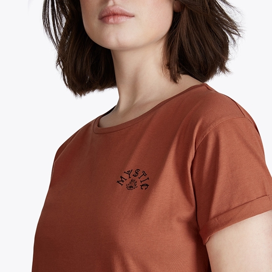 Picture of Once Upon An Eye Dress Rusty Red