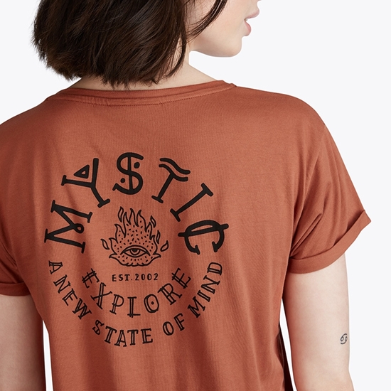 Picture of Once Upon An Eye Dress Rusty Red