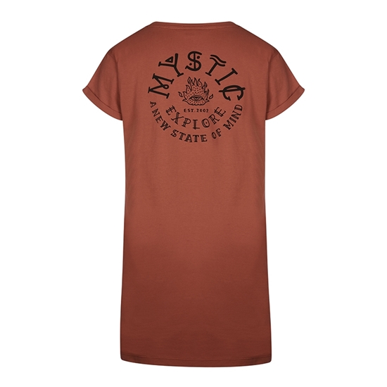 Picture of Once Upon An Eye Dress Rusty Red