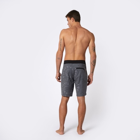 Picture of Tie Dye Boardshort Black