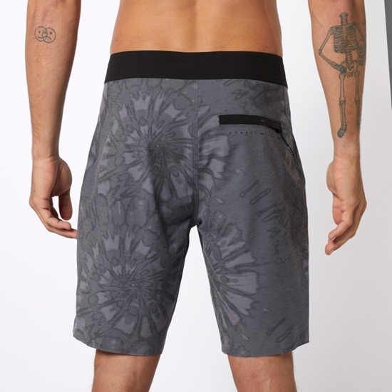 Picture of Tie Dye Boardshort Black
