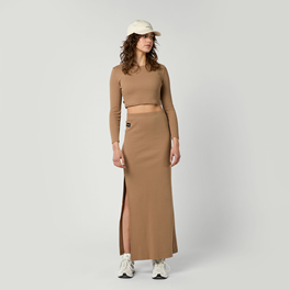 Εικόνα της Glow Skirt Slate Brown