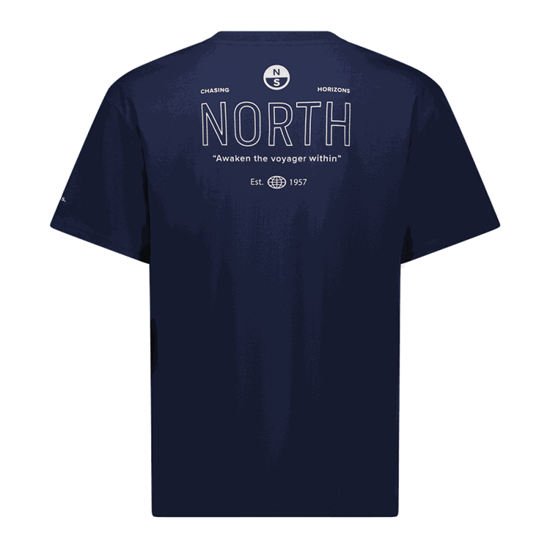 Εικόνα από North T-Shirt Voyager Navy