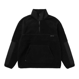 Εικόνα της Mystic Fleece DTS Half Zip Black