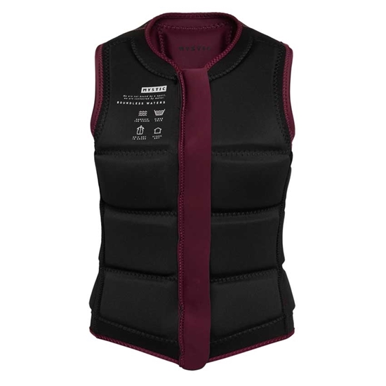Εικόνα από Impact Vest Wake Wms Star Oxblood Red