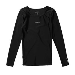 Εικόνα της Mystic Wms Star L/S Rashvest Black