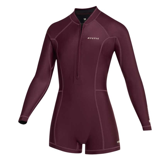 Εικόνα από Mystic Wmn Longarm Shorty Lunar 2mm Oxblood Red