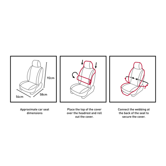 Εικόνα από Car Seat Roll Cover