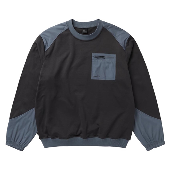 Εικόνα από Mystic Sweat Crew Conflux Dark Grey
