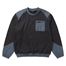 Εικόνα από Mystic Sweat Crew Conflux Dark Grey
