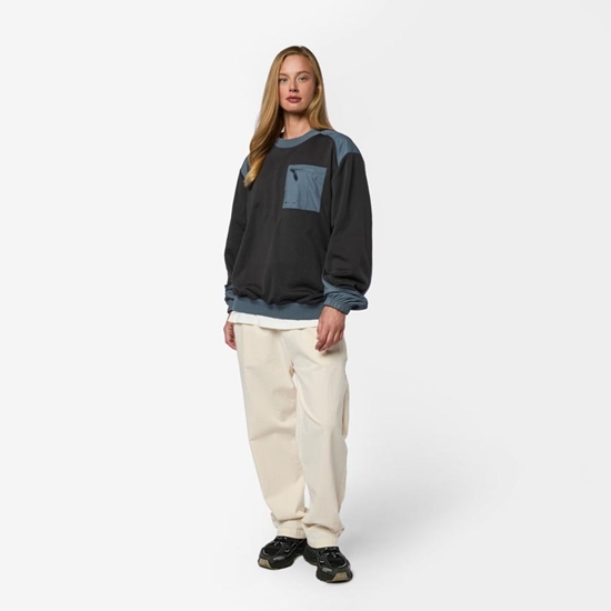 Εικόνα από Mystic Sweat Crew Conflux Dark Grey