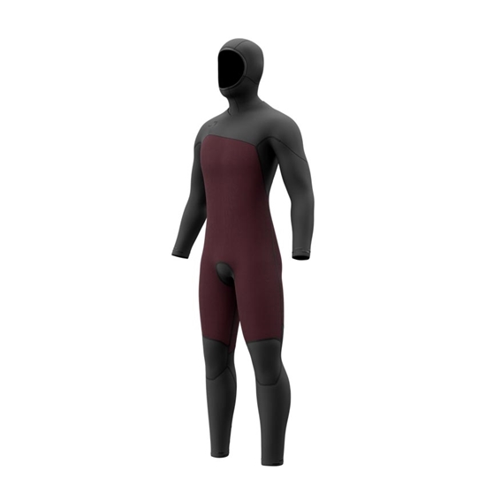 Εικόνα από Mystic Fullsuit Motion Hooded 5/3mm Fzip Black
