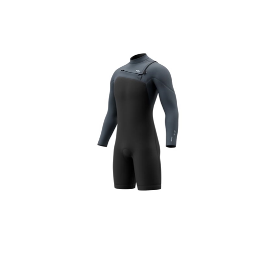 Εικόνα από Mystic Longarm Shortleg Motion 3/2mm Fzip Tidal Blue