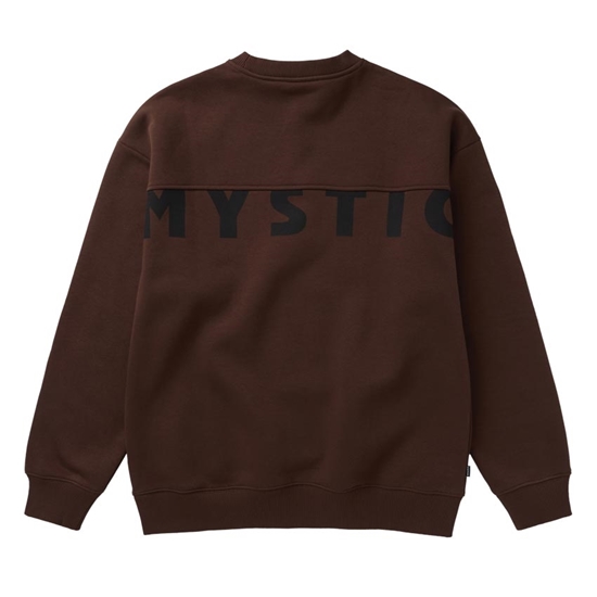 Εικόνα από Mystic crew sweat Profile Deep Brown